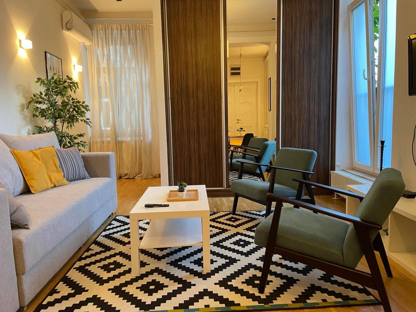 City Break Apartments Chic And Luxury Beograd Bagian luar foto